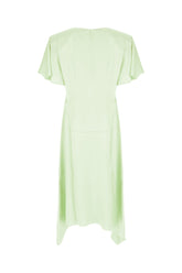 Abito in misto acetato verde pastello -  | Wise
