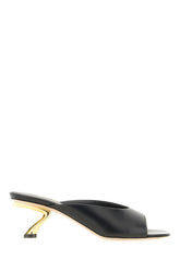 Mules in pelle nera -  | Wise