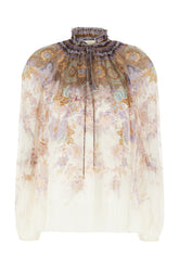 Printed viscose Luna blouse -  | Wise