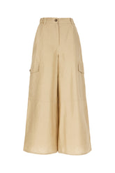 Pantalone in lino sabbia -  | Wise