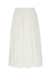 Gonna in cotone bianco -  | Wise