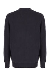 Maglione in misto cotone blu navy -  | Wise