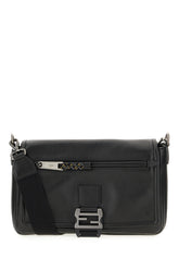 Borsa a tracolla Flux in pelle nera -  | Wise