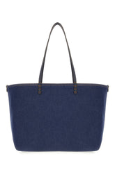 Borsa shopping reversibile in denim -  | Wise