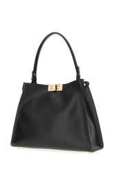 Borsa a spalla Fendi Way media in pelle nera -  | Wise