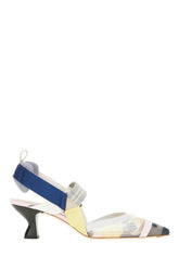 Multicolor mesh and fabric Colibrì pumps -  | Wise