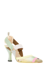 Multicolor mesh and fabric Colibrì pumps -  | Wise