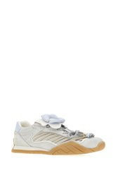 Powder blue suede Wave Pulse sneakers -  | Wise