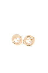 Golden metal EverRound earrings -  | Wise