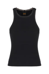 Top in cotone stretch nero -  | Wise