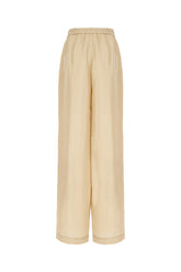 Pantalone in lyocell beige -  | Wise