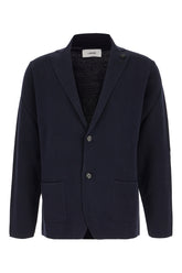 Giacca in cotone blu navy -  | Wise