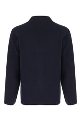 Giacca in cotone blu navy -  | Wise