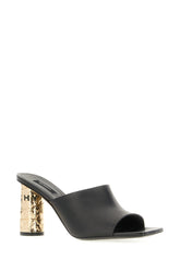 Mules in pelle nera -  | Wise