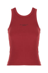 Top in cotone stretch rosso -  | Wise