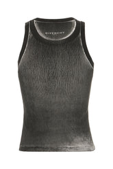 Printed stretch cotton top -  | Wise