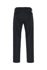 Pantalone in cotone stretch blu navy -  | Wise