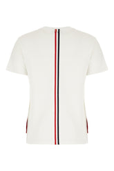 T-shirt in piquet bianco -  | Wise